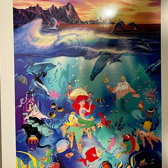 DISNEY “Under The Sea” Christian Riese Lassen - Picture 2 of 15
